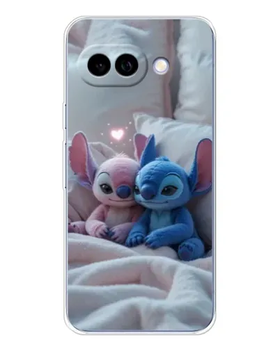Чохол для Google Pixel 9A з картинкою «Плюшеві Стіч Ангел»