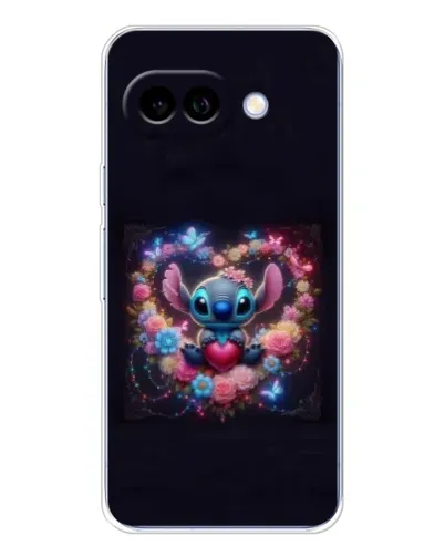 Чохол для Google Pixel 9A з картинкою «Stitch у квітах»