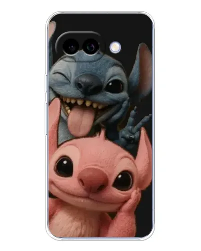 Чохол для Google Pixel 9A з картинкою «Стіч та Ангел»