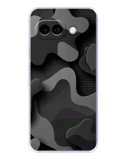 Чохол для Google Pixel 9A з картинкою «Темний абстрактний камуфляж»