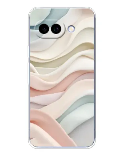 Чохол для Google Pixel 9A з картинкою «Пастельні ніжні хвилі»
