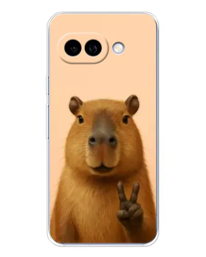 Чохол для Google Pixel 9A з картинкою «Капібара вікторія»