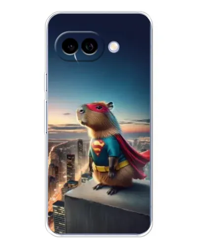 Чохол для Google Pixel 9A з картинкою «Капі-мен супергерой»