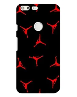 Чехол для Google Pixel XL с картинкой «Jordan Red Pattern»
