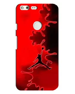Чехол для Google Pixel XL с картинкой «Jordan Red Smoke»