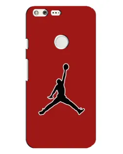 Чехол для Google Pixel XL с картинкой «Jordan Red Back»