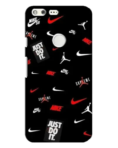Чехол для Google Pixel XL с картинкой «Nike Mix Pattern»