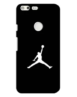 Чехол для Google Pixel XL с картинкой «Jordan Silhouette»