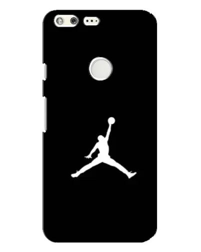 Чехол для Google Pixel XL с картинкой «Jordan Silhouette»