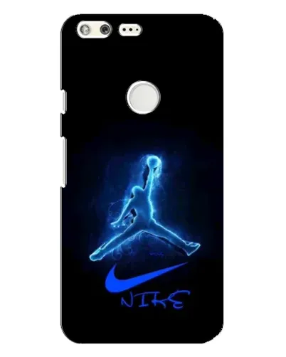 Чехол для Google Pixel XL с картинкой «Jordan Neon Blue»