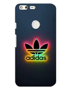 Чехол для Google Pixel XL с картинкой «Неоновый Adidas»