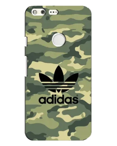 Чехол для Google Pixel XL с картинкой «Милитари стиль Adidas»