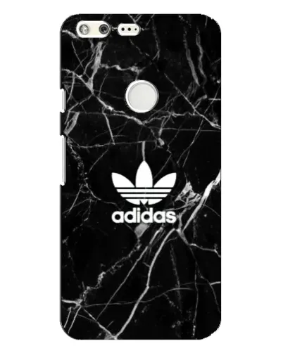 Чехол для Google Pixel XL с картинкой «Белый мрамор Adidas»