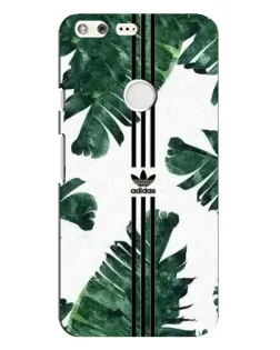 Чехол для Google Pixel XL с картинкой «Пальмовые листья адидас»