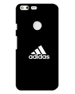 Чехол для Google Pixel XL с картинкой «Черная классика Adidas»