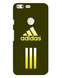 Чехол для Google Pixel XL с картинкой «Оливковый градиент Adidas»