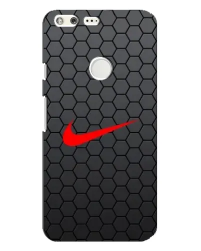 Чехол для Google Pixel XL с картинкой «Nike — карбоновая сетка»