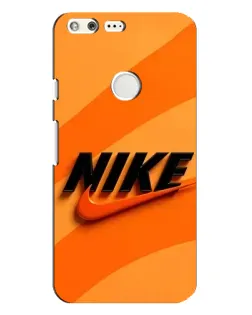 Чехол для Google Pixel XL с картинкой «Оранжевый драйв Nike»