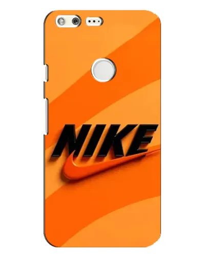 Чехол для Google Pixel XL с картинкой «Оранжевый драйв Nike»