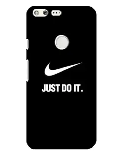 Чехол для Google Pixel XL с картинкой «Классический принт Nike»