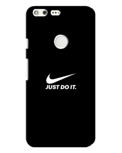 Чехол для Google Pixel XL с картинкой «Минимализм от Nike»