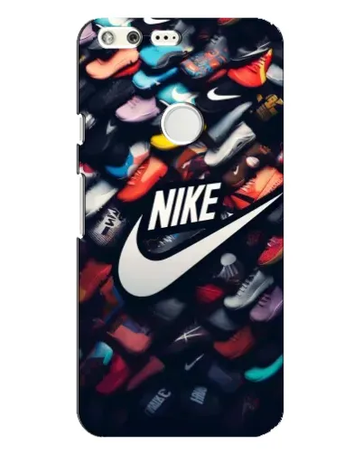 Чехол для Google Pixel XL с картинкой «Коллекция кроссовок Nike»