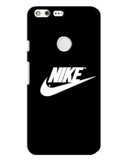 Чехол для Google Pixel XL с картинкой «Мазки краски Nike»