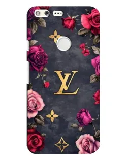 Чехол для Google Pixel XL с картинкой «Цветочный Louis Vuitton»