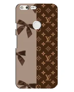 Чехол для Google Pixel XL с картинкой «Louis Vuitton — банты»