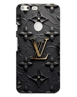 Чехол для Google Pixel XL с картинкой «Кожаная текстура LV»