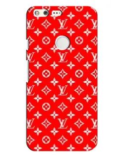 Чехол для Google Pixel XL с картинкой «Яркий паттерн LV»