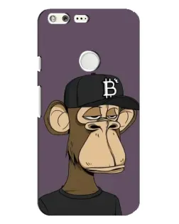 Чехол для Google Pixel XL с картинкой «Bored Ape в кепке»