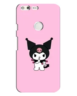 Чехол для Google Pixel XL с картинкой «Kuromi — розовая нежность»