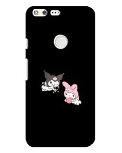 Чехол для Google Pixel XL с картинкой «My Melody и Kuromi»