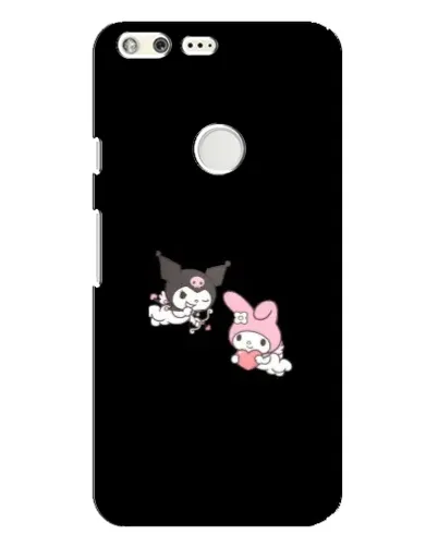 Чехол для Google Pixel XL с картинкой «My Melody и Kuromi»
