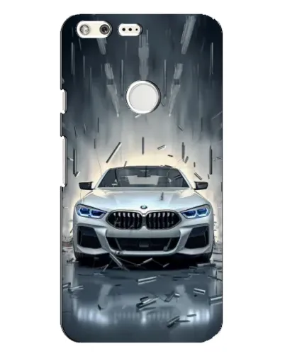 Чехол для Google Pixel XL с картинкой «BMW в свете фар»