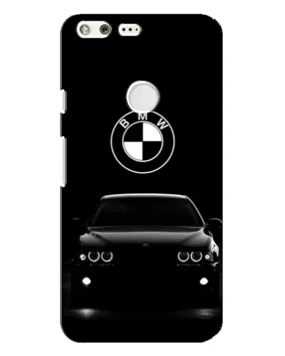 Чехол для Google Pixel XL с картинкой «BMW — взгляд из темноты»
