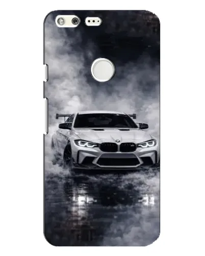 Чехол для Google Pixel XL с картинкой «BMW сквозь туман»
