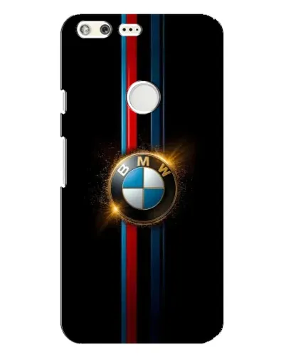 Чехол для Google Pixel XL с картинкой «BMW M-Power неон»