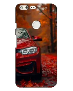 Чехол для Google Pixel XL с картинкой «Осенняя BMW M4»