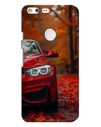 Чехол для Google Pixel XL с картинкой «Осенняя BMW M4»