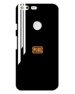 Чехол для Google Pixel XL с картинкой «PUBG — вертикальные линии»