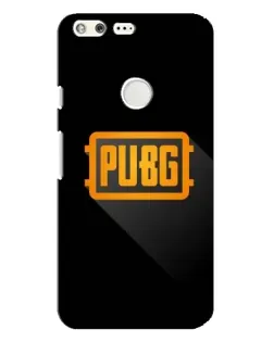 Чехол для Google Pixel XL с картинкой «PUBG — рамка лого»