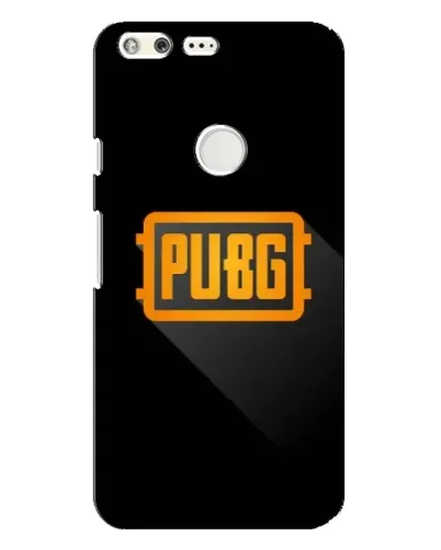 Чехол для Google Pixel XL с картинкой «PUBG — рамка лого»