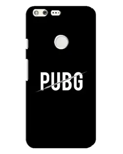 Чехол для Google Pixel XL с картинкой «PUBG — белый логотип»