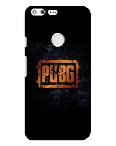 Чехол для Google Pixel XL с картинкой «PUBG — золотой логотип»