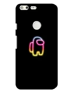 Чехол для Google Pixel XL с картинкой «Among Us градиент»