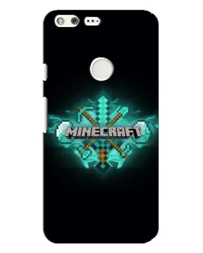 Чехол для Google Pixel XL с картинкой «Minecraft Diamond лого»