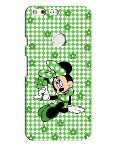 Чехол для Google Pixel XL с картинкой «Mickey в клетку»