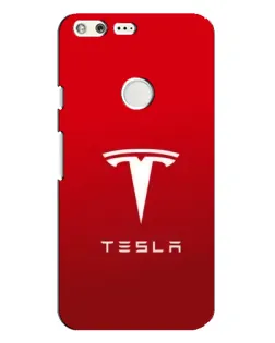 Чехол для Google Pixel XL с картинкой «Tesla Red Classic»